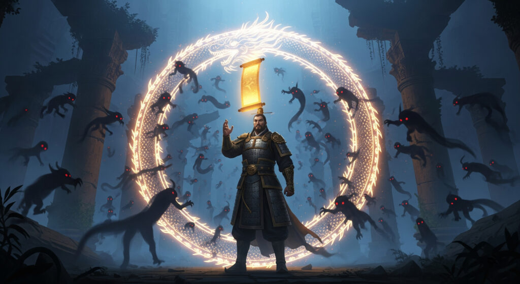Black Myth: Zhong Kui game baru ilustrasi by matador168 studio