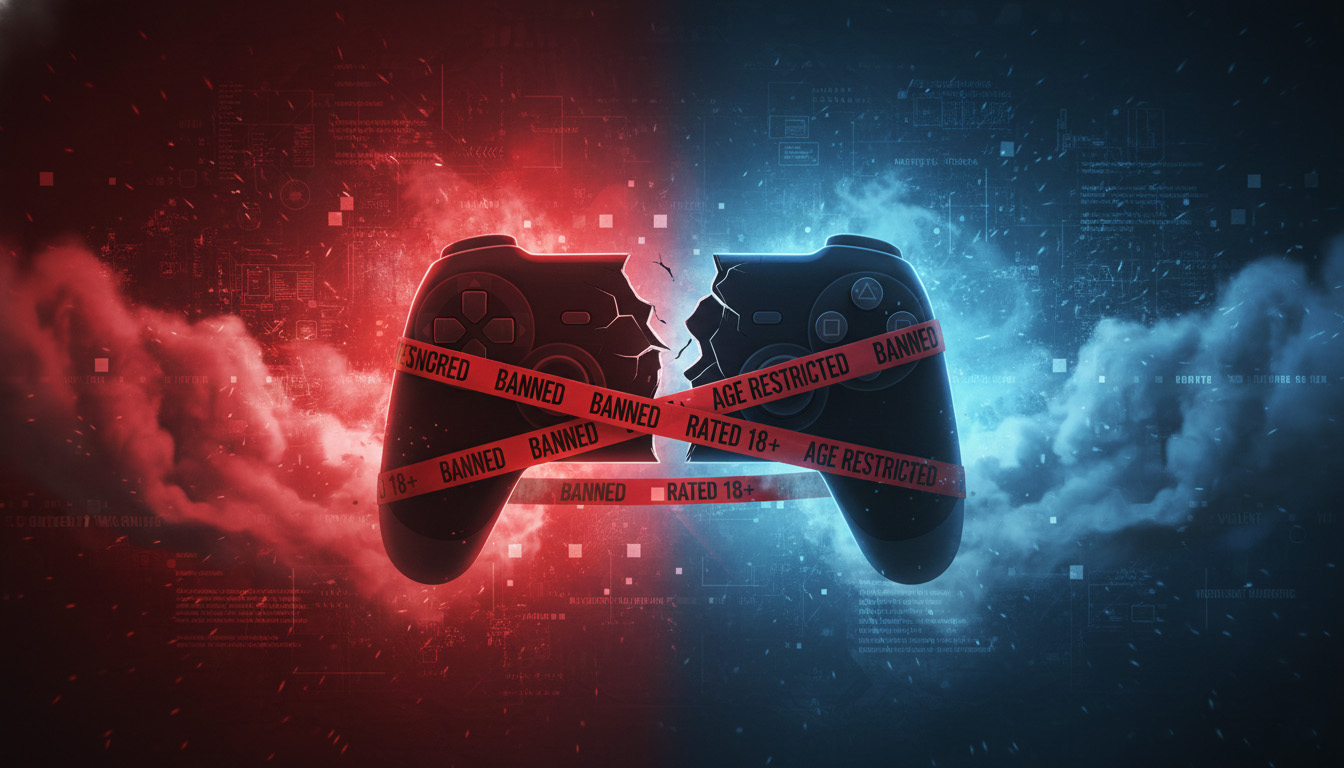 7 Game Paling Kontroversial yang Dilarang di Indonesia dan Dunia